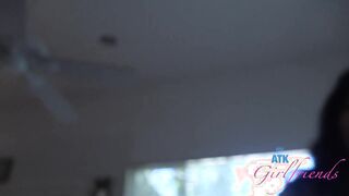 Amateur girl gives FOOTJOB then gets fucked in 3 different positions (POV) Leda Lotharia