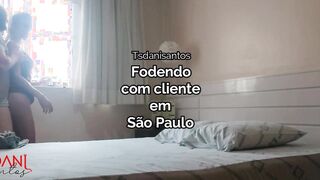 Daniela Santos fucking a lot with client in São Paulo