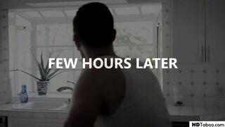 Step Mom cheats with a help of her reluctant stepson