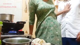 Indian Bhai-Bahan Fuck In Kitchen Clear Hindi Audio