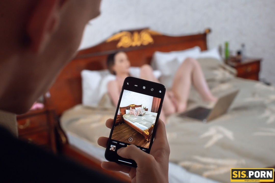 SIS.PORN. Girl is caught masturbating by stepbrother