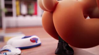 Lola Bunny dildo ride