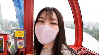 『マスクde本物素人』本物の『準ミスキャンパス』FC２に再降臨！！、あの正真正銘の有名大学の本物の『準ミスキャンパス』に、観覧車でディープ＆フェラ、、、超絶綺麗な顔立ちは必見、中出し２回戦、『個人撮影』個撮オリジナル２５１人目