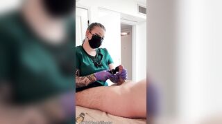 NURSE EXAM LEADS TO ORGASM