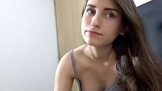 I invite my shy stepsister to play so I can fuck her hard and cum in her ass - best moments