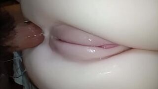 I love the feeling of inserting my lover's ass