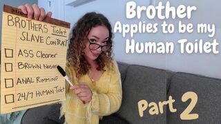 Pepperanncan - Bro Applies to Be my Human Toilet PART 2