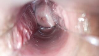 Pulsating orgasm inside vagina