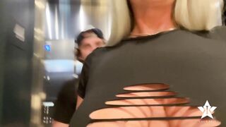 Hot Busty Blonde MILF Gets Creampied By Her Stepson's Bestfriend - Chris Rail Kaden Kole