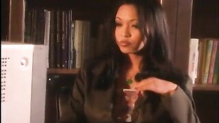 Asian Beauty Gets Horny Watching a Video and Masturbates Solo