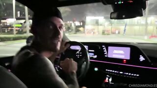 I take CJ with me in the car so she can suck me off and fuck her real hard