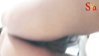 Desi College girlfriend fuck in oyo (Hindi audio)