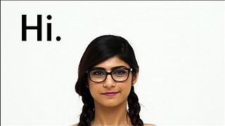 MIA KHALIFA - I Invite You To Check Out A Closeup Of My Perfect Arab Body