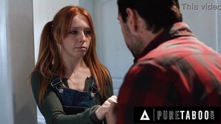 PURE TABOO He Shares His Petite Stepbae Madi Collins With A Social Worker To Keep Their Secret