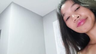 Small petite asian girl