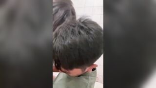 Indonesian teen sex video in the toilet