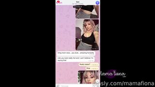 Mama Fiona – Accidental Sexting with Mom