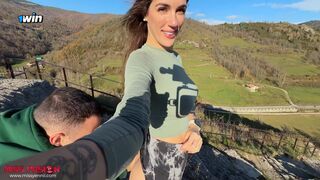 Was Training and Tore Her Pants ???? Cum Ass