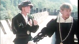 Queen Hertrude proposes her husband, king of Denmarke to get into the spirit of forthcoming festal day