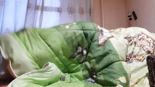 We got caught having sex under the covers - Lesbian-illusion