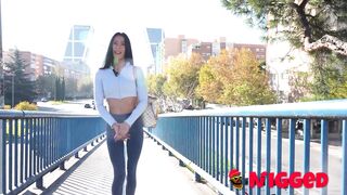 ATTENTION! Petite young girl accepts DOUBLE PENETRATION from black men with huge cocks. Sofia Sweet Secrets on Nigged