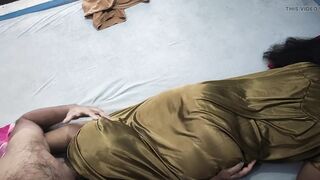 Indian couple hot nighty ass romance