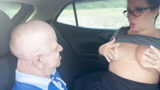 I put this different boy with a big dick to fuck a horny mature woman and suck my big breasts really well