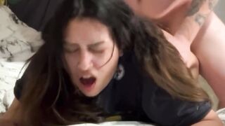 Fucking Her Pussy Then Roughly Switched To Her Asshole To Fuck The Shiit Out Of Her