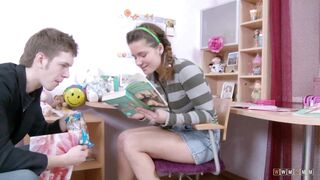 Lil Cutie is Banged in her Ass Hole, To Get the Point of the Rough Sex