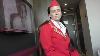 Big Butt Air Hostess Natalee