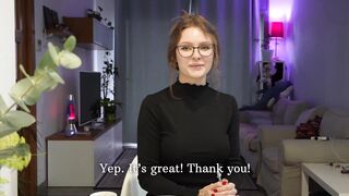 “Did you cum into my pussy?” Stepmom creampie after pussy rubbing