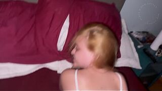 Ouch Wrong Hole Please Stop, I’ve Never Done Anal It’s Gonna Hurt - Blonde Takes Anal for the First Time