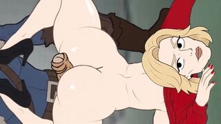 Jason Fucks Married Slut MILF Skyler. Cartoon Parody